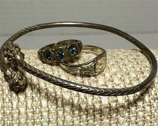 Baby Jewelry: Sterling Bracelet & More (3PCS)