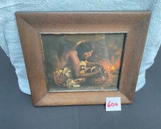 Vintage Indian framed prints