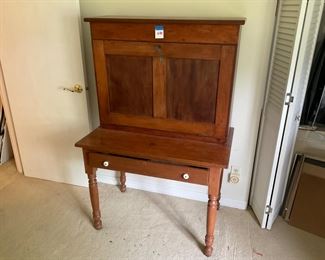WALNUT LINCOLN DESK. BEAUTIFUL