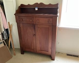 WALNUT JELLY CABINET. WONDERFUL.