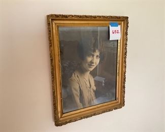 ANTIQUE FRAMED OF GRANDMA