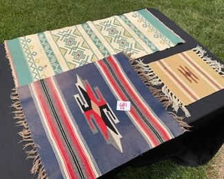 OLDER TRADING BLANKETS. AGE ??