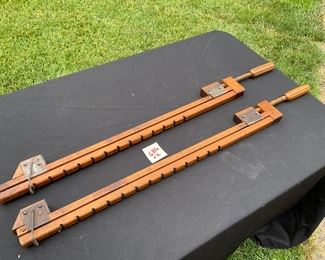 WOOD AND UNIQUE CLAMPS