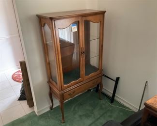 VERY NICE CHINA CABINET.