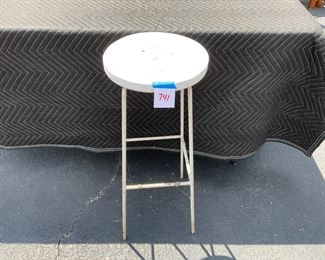 VINTAGE METAL STOOL