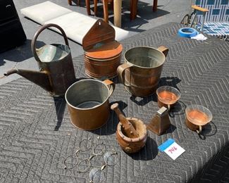 MISCELLANEOUS COPPER COLLECTIBLES