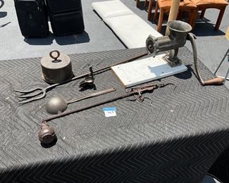 MISCELLANEOUS IRON COLLECTIBLES