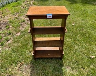 MISSION OAK STYLE BOOK CASE