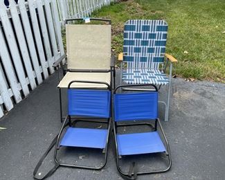 SET OF LAWN CHAIRS