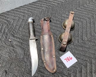OLD KNIFE AND BELLS