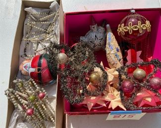 VERY OLD CHRISTMAS COLLECTIBLES