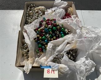 MERCURY GLASS BEADS. VERY NICE