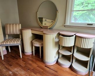 1934 Kittinger of Buffalo 8 piece art deco bedroom set.