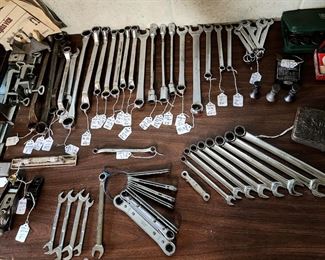 Over 40 Snap On wrenches
