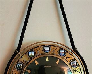 Gubelin wall clock 1970's