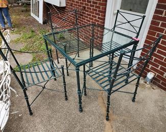 Patio furniture.