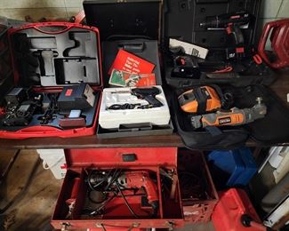 Like new power tools.