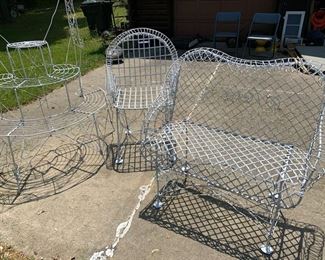 Antique garden set