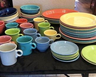 Large Fiesta Lead Free Dishware Set