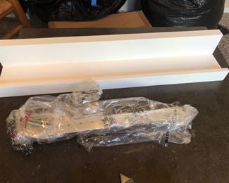 4 Pottery Barn White Shelves  NIBjpg