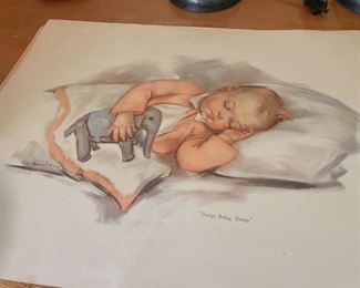 Print "Sleep baby sleep"