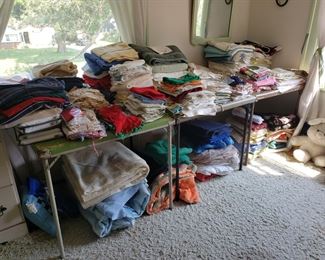 Many linens