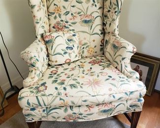 Wing back chair