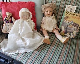 Shirley Temple doll and book