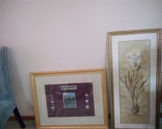 2 NICE PRINTS FIRST ONE IS A GOLFING PRINT