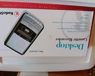 CASSETTE RECORDER