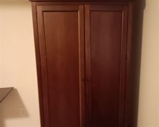 ARMOIRE  VERY NICE   CLEAN ALL WOOD