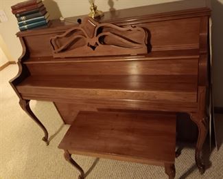 VERY NICE PIANO WITH BENCH