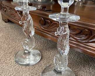 Waterford candlesticks