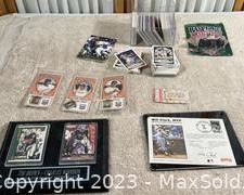 wbaseball and football card collection with focus on giants and raiders3151 t