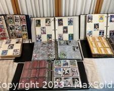 wlarge collection of vintage and new baseball and football cards3131 t
