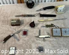 wperfume bottle travel clocks lighters and cutting utensils3391 t