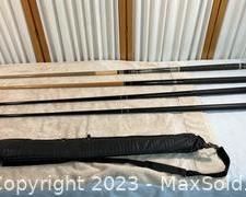 wpool cue collection featuring 49ers branded fiberglass rod and an excalibur fiberglass rod2981 t