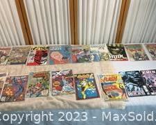 wvintage comic book collection with spiderman avengers xmen and more3011 t