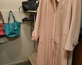 Neiman Marcus Coat,
Designer Purses