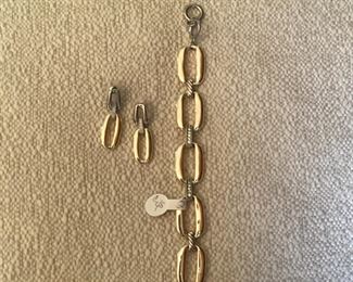 Gold and silver toned fashion jewelry