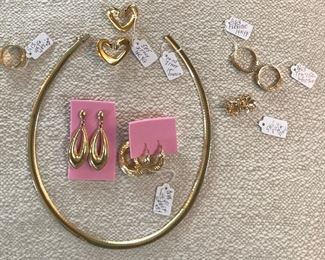 14K gold, assorted