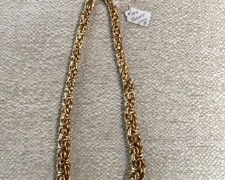 14K Turkey, Graduated Byzantine, 17"