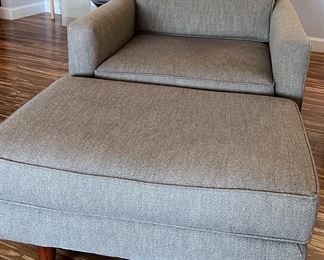 Room & Board Chair & Ottoman