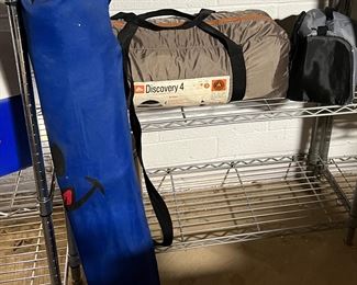 Metro Shelving, Camping Gear