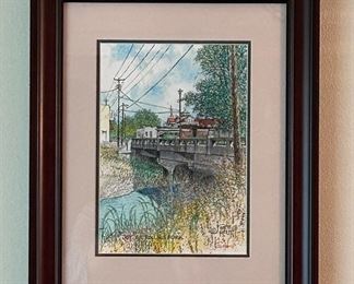 Joy at Rolling Fork 
Image size 7.5” x 10.5”