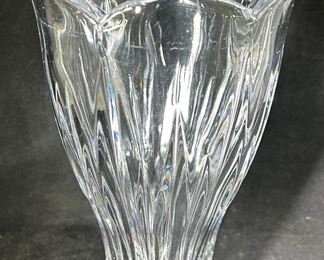 Gorham Crystal Lotus Vase