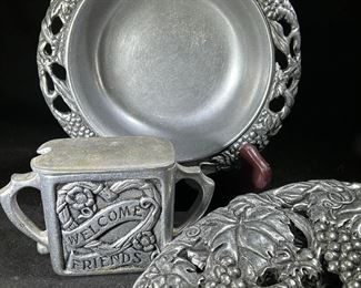 More beautiful pewter pieces 