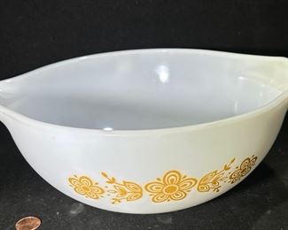 Vintage Pyrex Gold Butterfly 