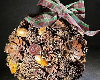 We have boxes of pinecones…smalls, mediums & larges