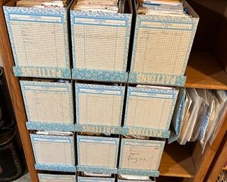 Large vintage pattern collection